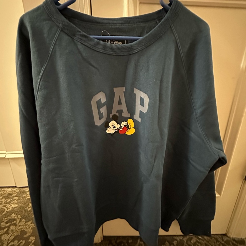 GAP x Disney Dark Blue Crewneck Sweatshirt